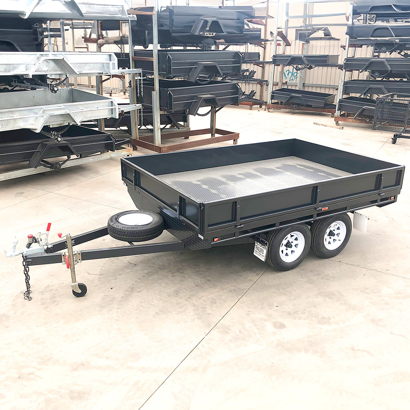 Flat Top Trailer (Model 90666) (Model 43900)