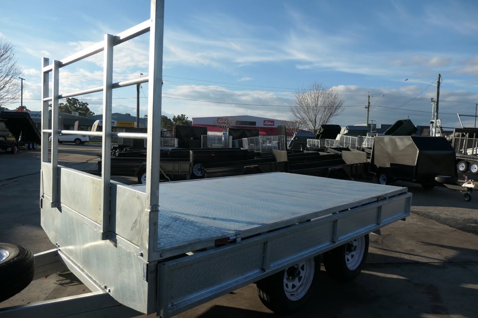 Galvanised Flat Top Trailer (Model 99671) - Image 2