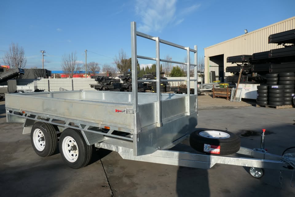 Galvanised Flat Top Trailer (Model 99671) - Image 4