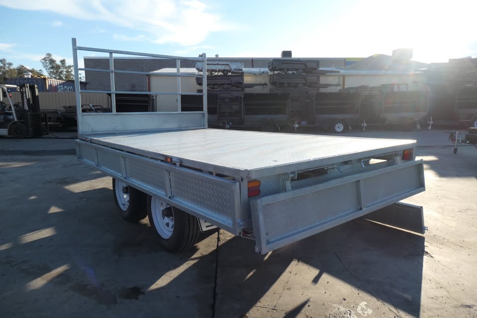 Galvanised Flat Top Trailer (Model 99671)
